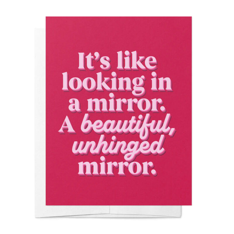 Bad on Paper Mirror Card image number 0