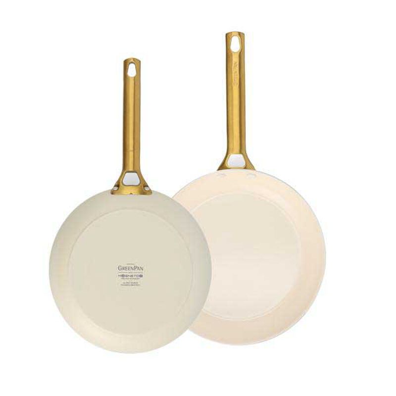 Greenpan Padova 2 Piece PFAS Free Frypan 26/30cm - Cream image number 0
