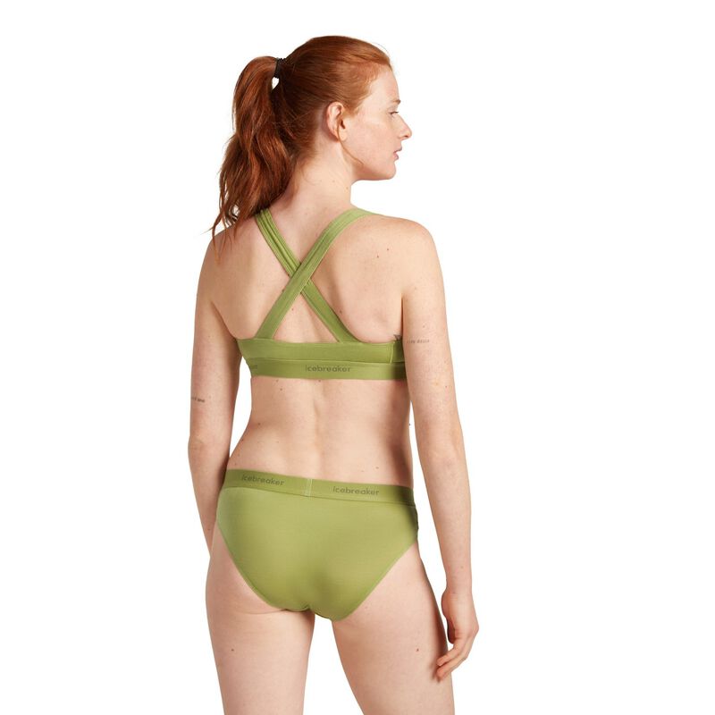 Icebreaker W Merino Blend 125 Cool-Lite Sprite Racerback Bra image number 15