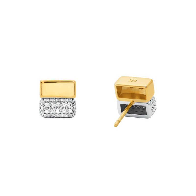 Michael Kors 14K Gold-Plated Sterling Silver Stud Earrings image number 1