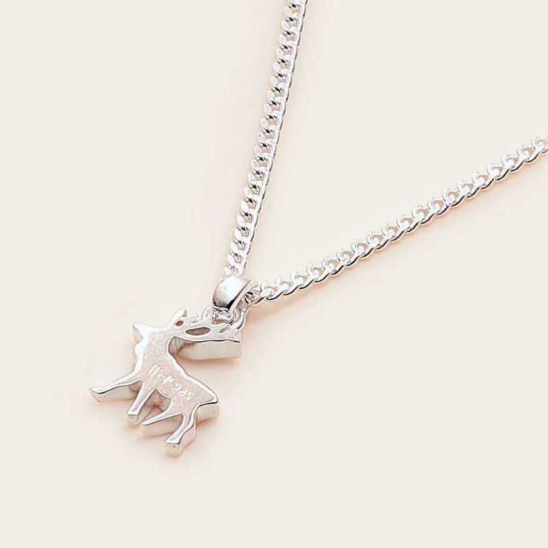 Whistle & Pop Little Hunter Gatherer Stag Necklace image number 3