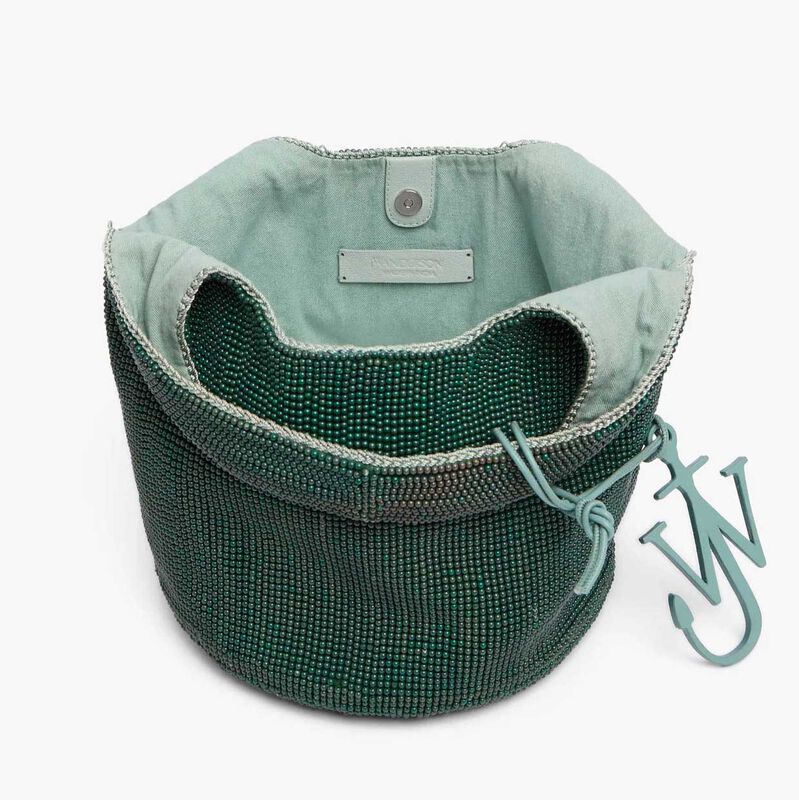 JW Anderson Mini Beaded Shopper image number 2
