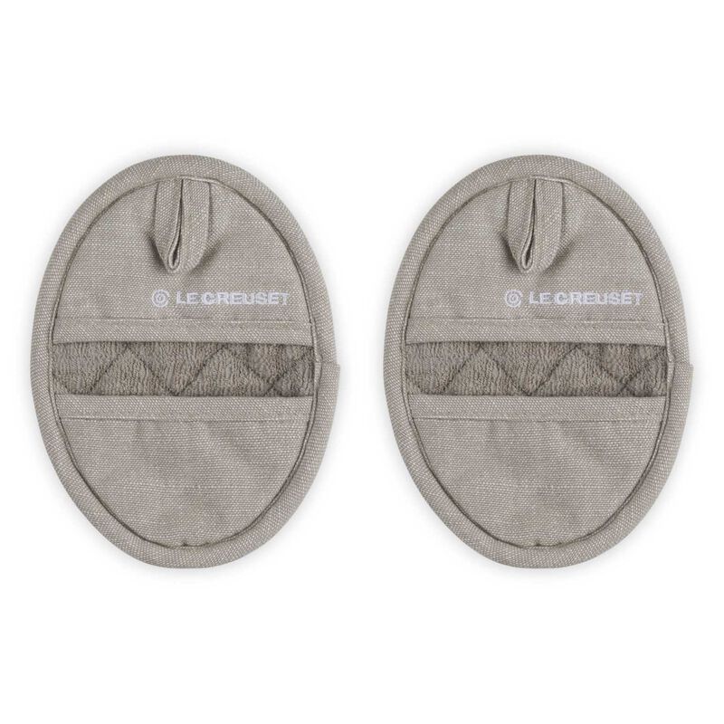 Le Creuset Oval Pot Holder Set of 2 - Sable image number 0