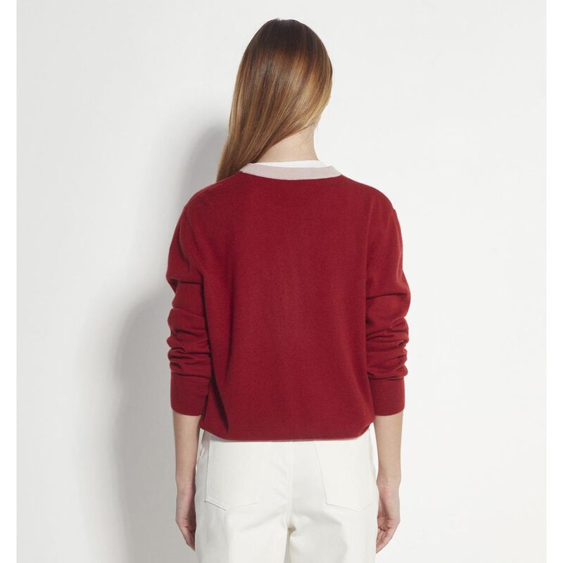 Juliette Hogan Contrast Twin Cardi image number 1