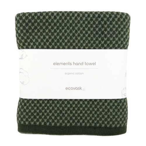 Ecovask 'Elements Collection' Hand Towel - Fern