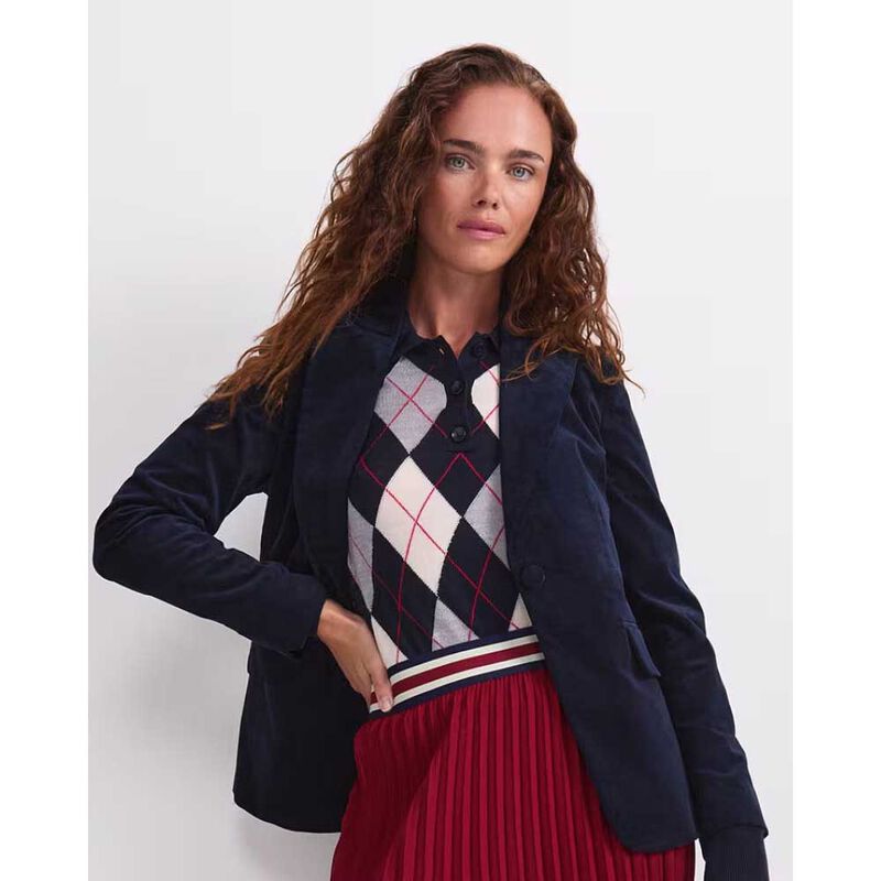 Sportscraft Thea Velvet Blazer image number 2