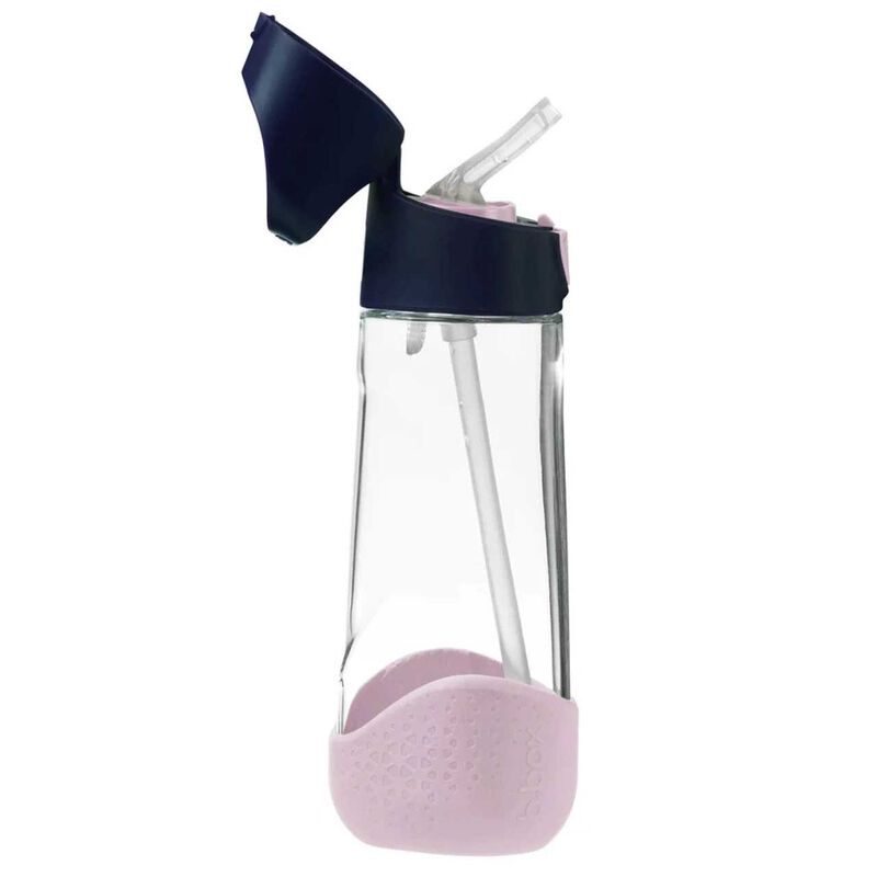 B.Box Tritan Drink Bottle 600ml - Indigo Rose image number 1
