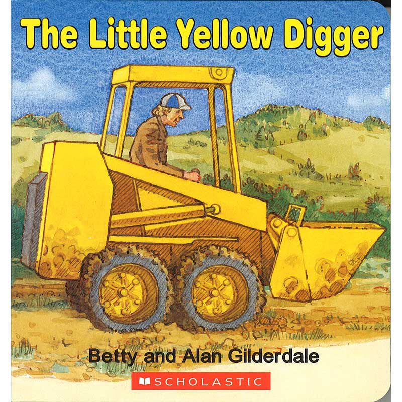 Little Yellow Digger Board Book image number 0