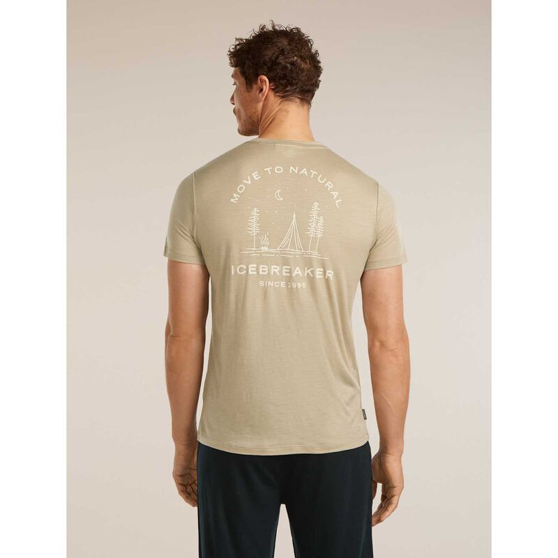 Icebreaker M Merino 150 Tech Lite SS Tee Peaceful Pass image number 1
