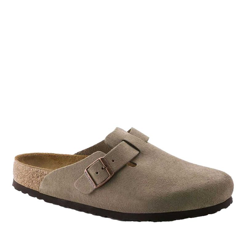 Birkenstock Women's Boston Suede Taupe Regular image number 0