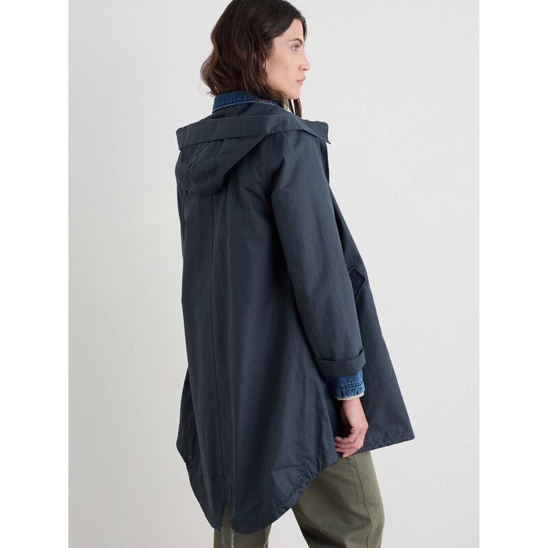 Seasalt Cornwall Seafaring Coat Inkwell image number 1