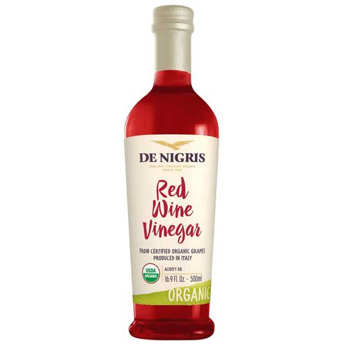De Nigris Organic Red Wine Vinegar 500ml