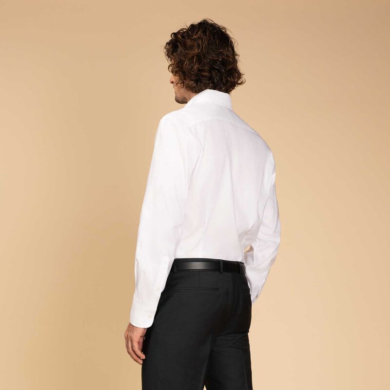 Rembrandt Ohope White Oxford Button Down Shirt image number 1