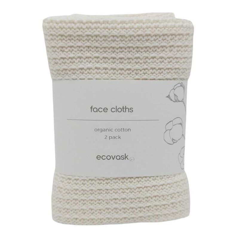 Ecovask Face Cloth Pack Of 2 image number 0