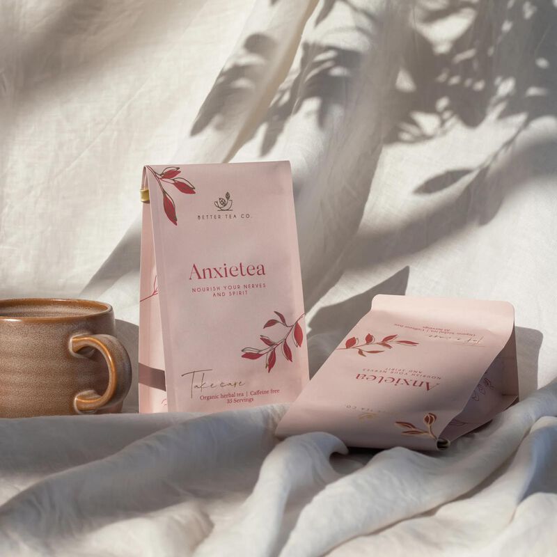 Better Tea Co. Anxietea Compostable Pouch 60g image number 2