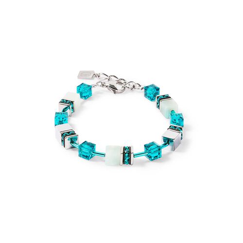 Coeur de Lion GeoCube® Amazonite Turquoise Bracelet