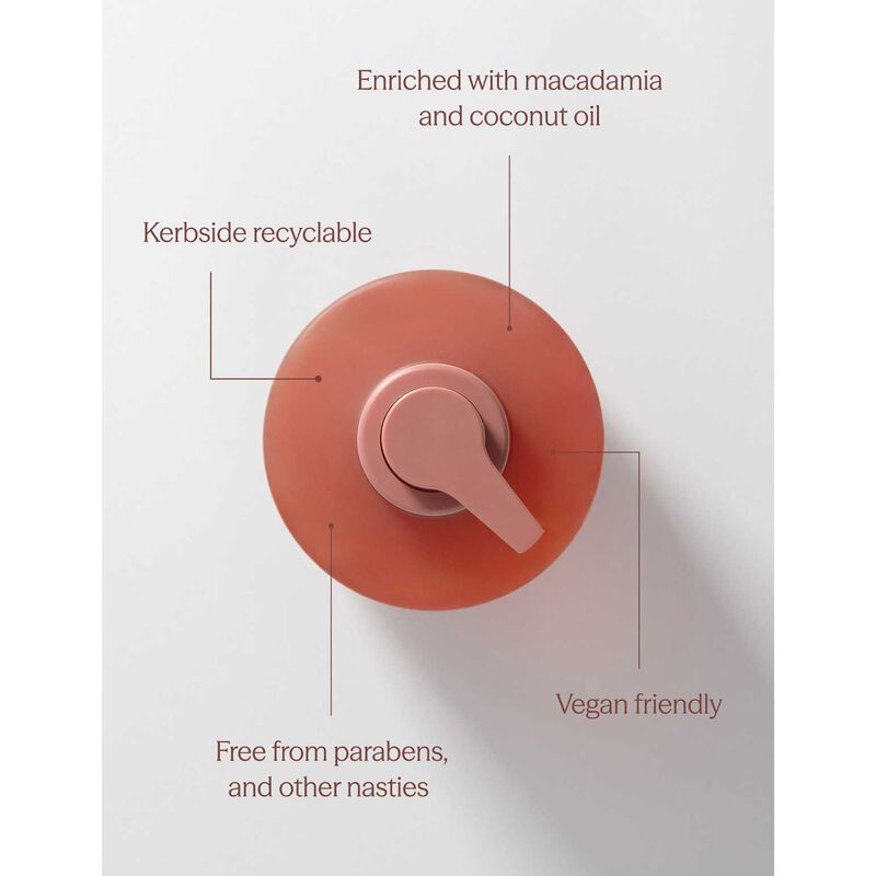 ECOYA Hand & Body Wash Guava & Lychee Sorbet 450ml image number 2