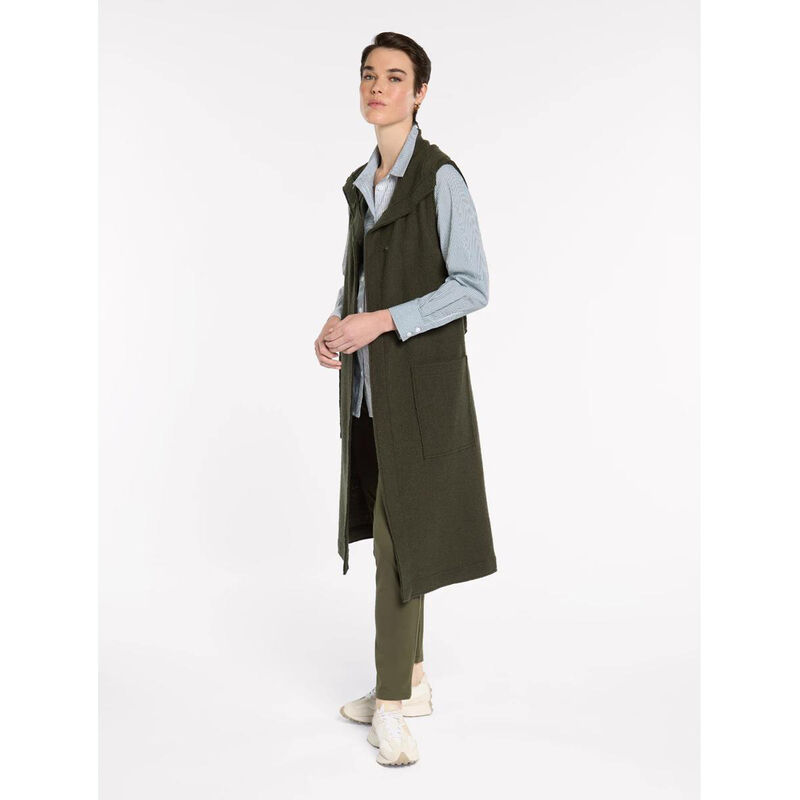 Marco Polo Boiled Wool Wrap Vest image number 2