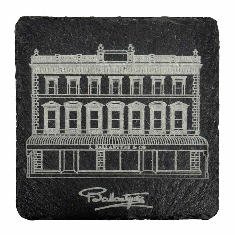 Ballantynes 4 Slate Coasters image number 1
