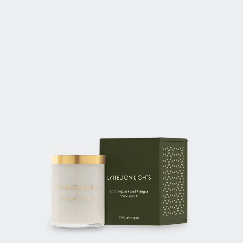Lyttelton Lights Lemongrass & Ginger Candle image number 2