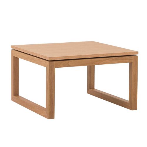 Citt&agrave; Framed Side Table Oak 60x60x35.4cmh