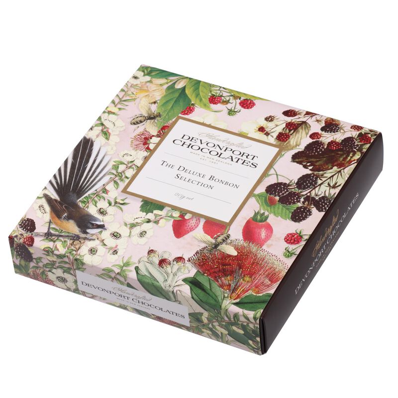 Devonport Chocolates Vintage Kiwiana Deluxe Bonbon Selection 215g image number 1