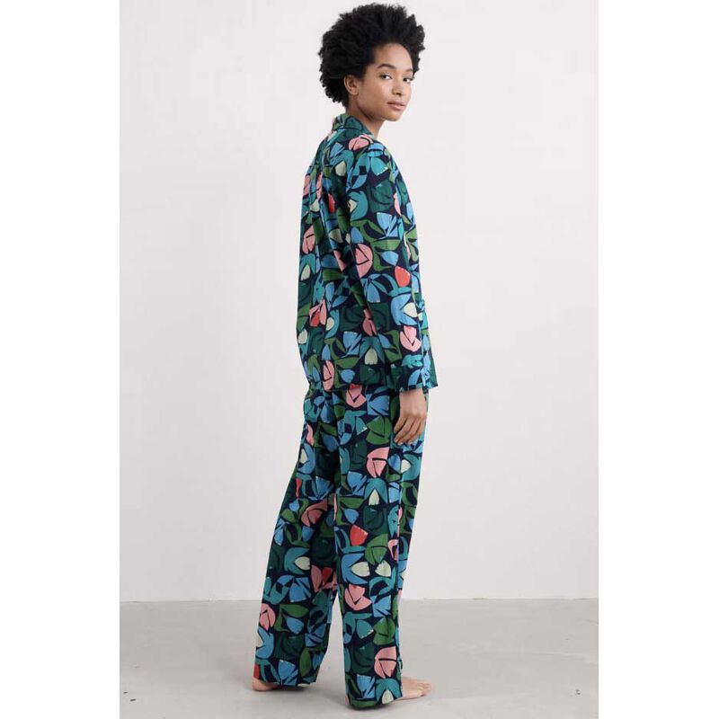 Seasalt Cornwall View Point Pyjamas Floral Cutout Maritime image number 1