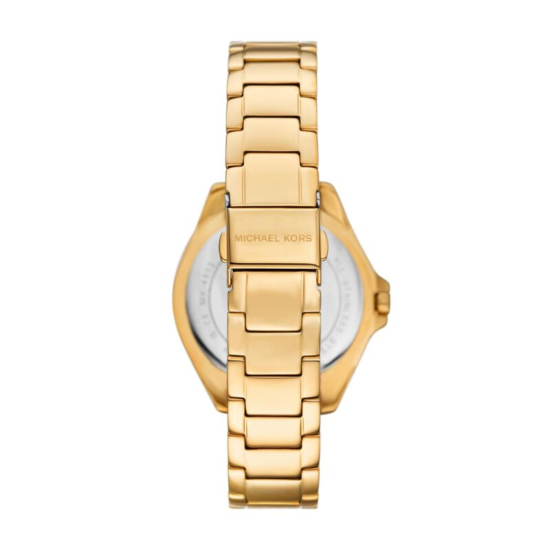 Michael Kors Kacie Three-Hand Gold-Tone Stainless Steel Watch MK4852 image number 1