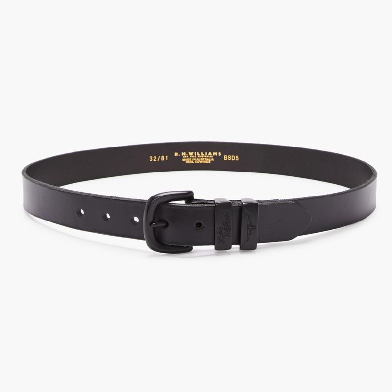 R.M. Williams Slim Drover Belt 1 1/4" image number 3