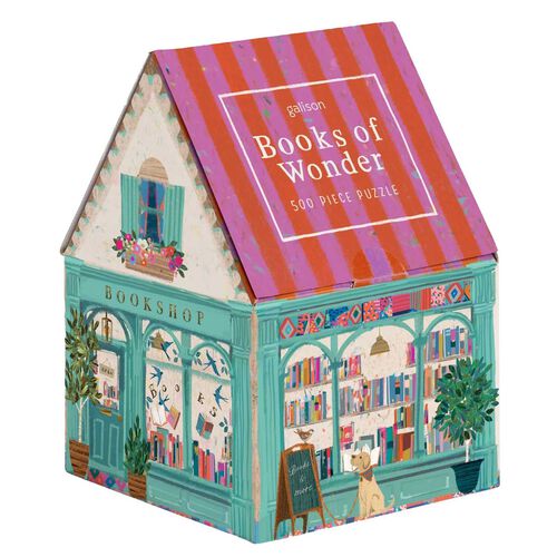 Galison Books of Wonder 500 Piece House Puzzle