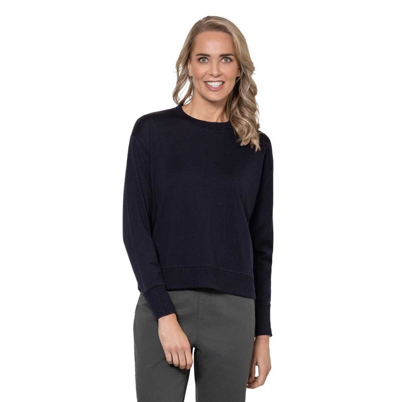B Essentials by Ballantynes Rib Trim Jumper image number 0