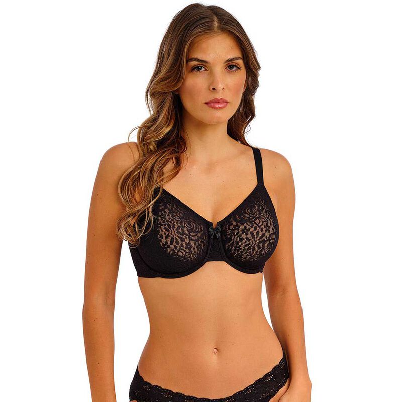 Wacoal Halo Lace Moulded Underwire Bra image number 0