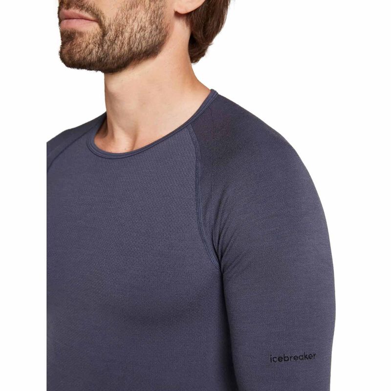 Icebreaker M Merino Blend 260 ZoneKnit Seamless LS Crewe image number 6