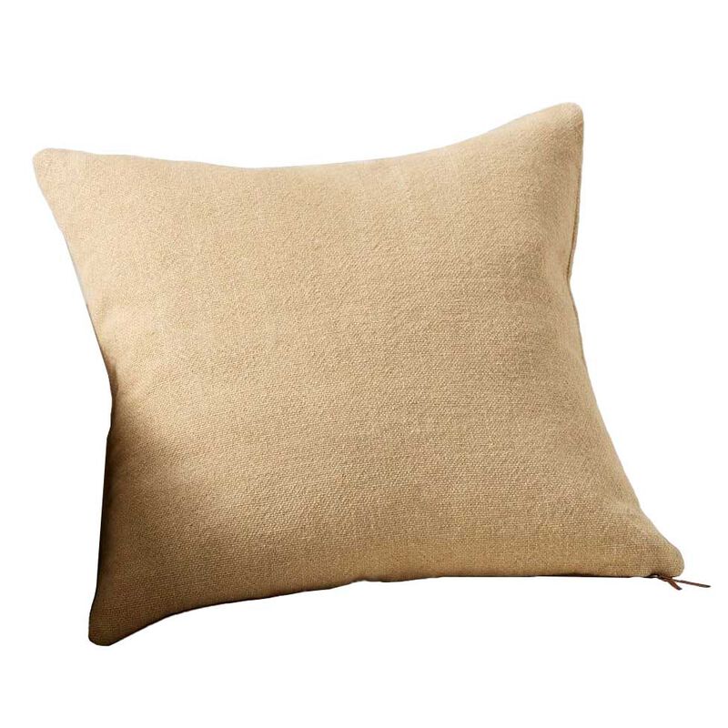 Pottery Barn Everyday Linen Cushion Cover 50cm Straw image number 0