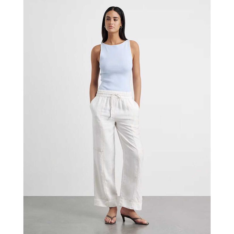 JAG Sabine Linen Relaxed Leg Pant image number 7