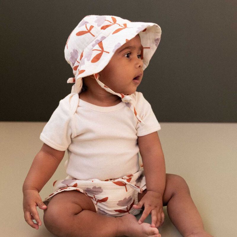 Nature Baby Muslin Sunhat image number 3