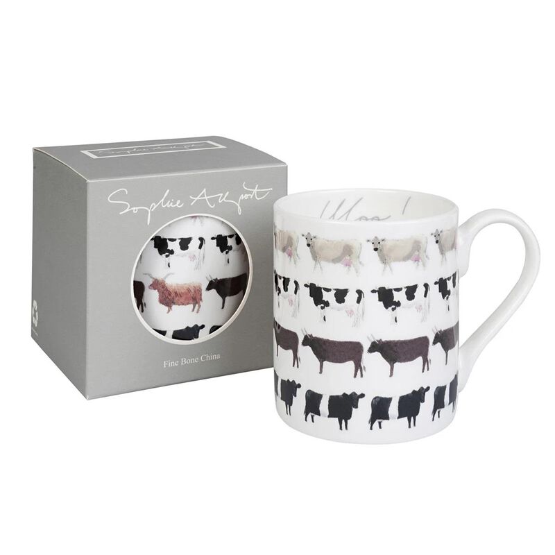 Sophie Allport Standard Mug - Cows Moo image number 1