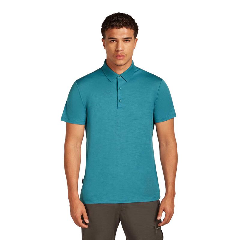 Icebreaker Mens Merino 150 Tech Lite III SS Polo image number 3