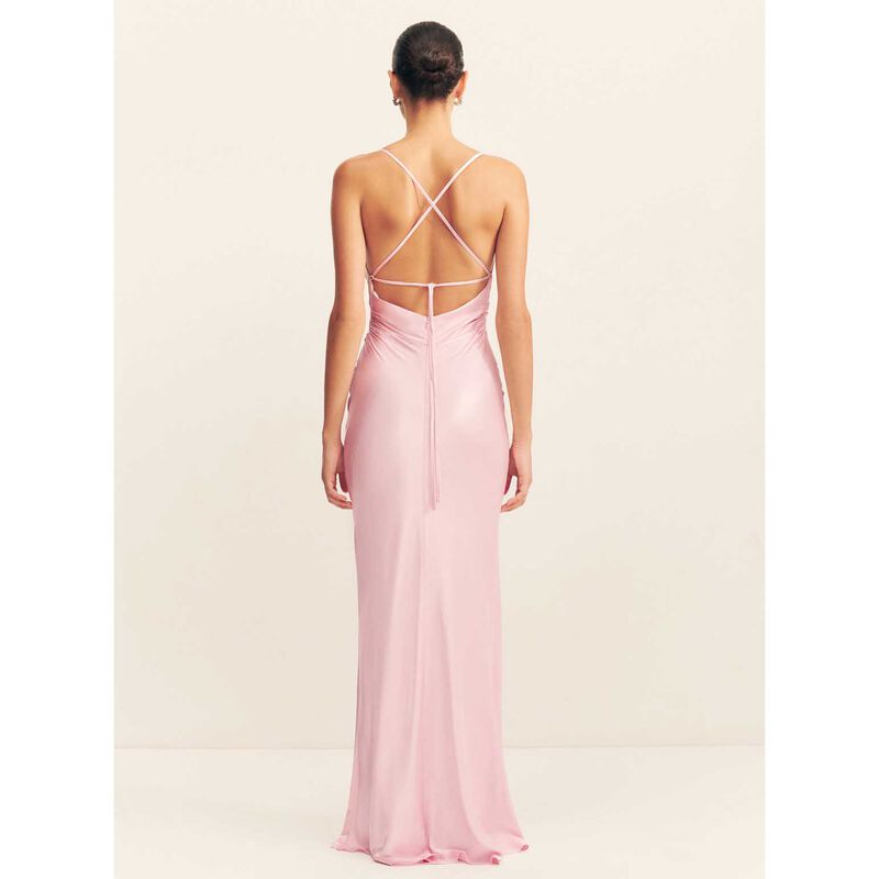 Shona Joy La Lune Lace Back Maxi Dress image number 1