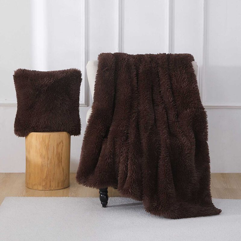 Top Drawer Grizzly Bear Throw 500Gsm Longpile Fur - 150x200cm image number 1