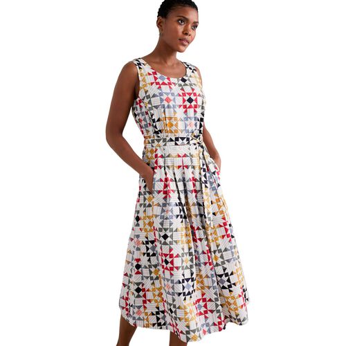 Seasalt Cornwall Belle Dress Quilt Star Chalk