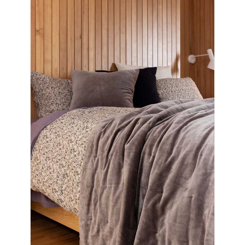 Citt&agrave; Velvet Quilt Doe Queen 180x200cm image number 3