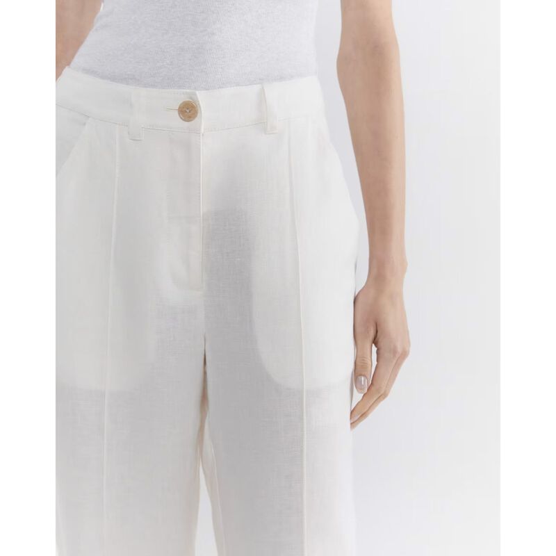 JAG Kayla Linen Pintuck Pant image number 2