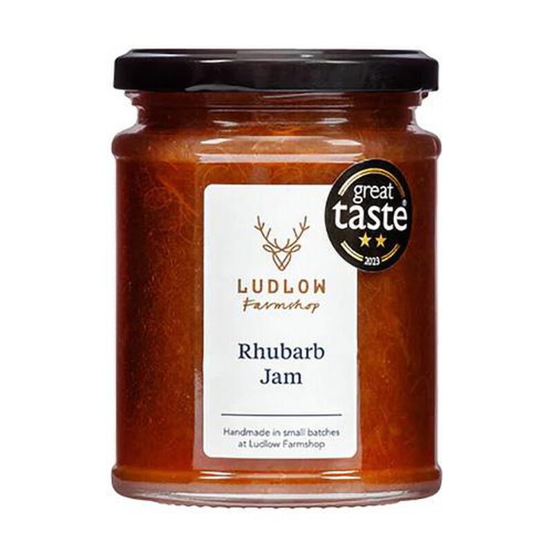 Ludlow Farmshop Rhubarb Jam 340G image number 0