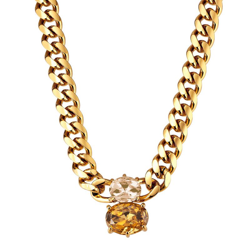 Dyrberg Kern Holl Sg Golden Necklace image number 0