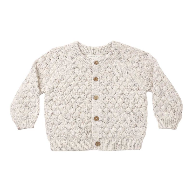 Quincy Mae Bubble Knit Cardigan 2-5Y image number 0