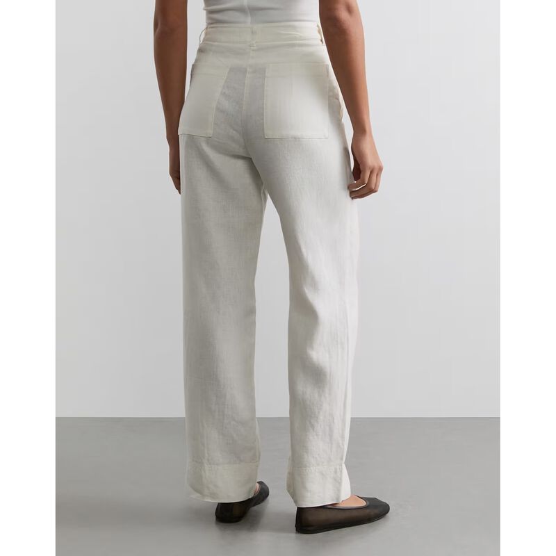 JAG Kayla Linen Pintuck Pant image number 5