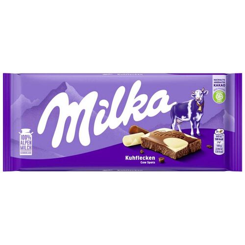 Milka Spotted Cow Chocolate Bar 100g