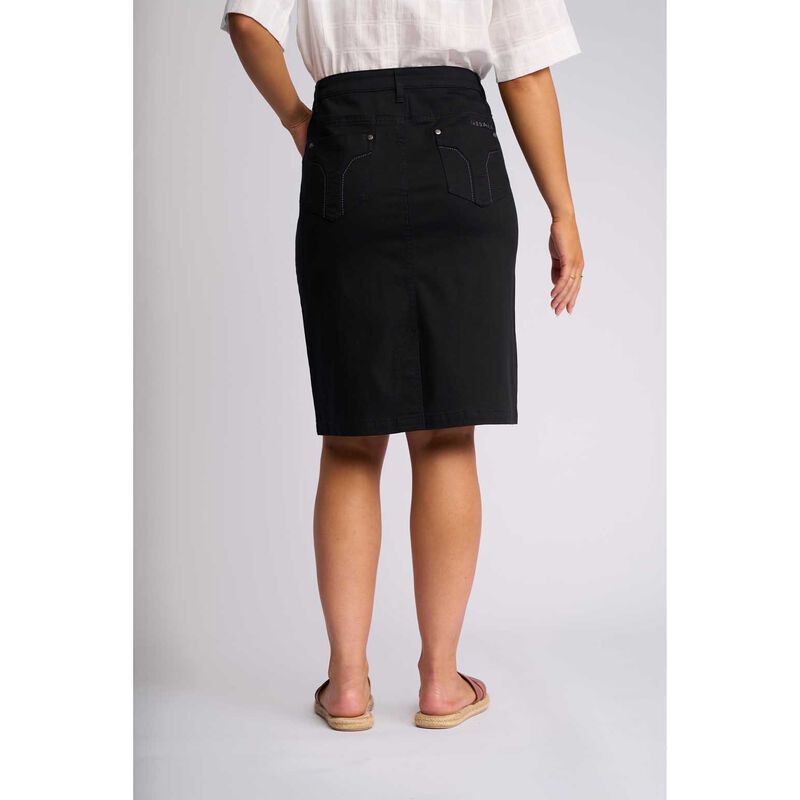 Vassalli Plain Lightweight Skirt image number 1