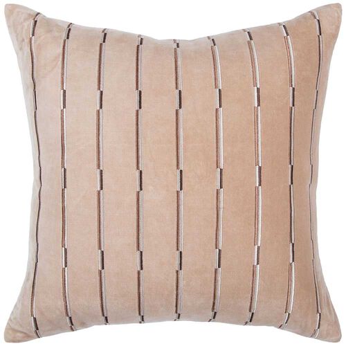 Baya Eden Cushion With Feather Inner 55x55cm - Nougat